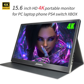 4K Portable Monitor 15.6 Inch 3840X2160 IPS LCD di..