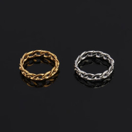 Chain Ring Stainless Steel Rings For Men & Women
