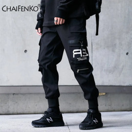 CHAIFENKO Hip Hop Cargo Pants