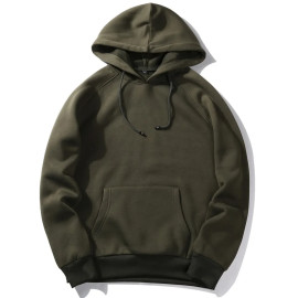Warm Fleece Hoodies - Men Sweatshirts