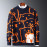 Mens Autumn Casual Sweaters -  Polar Bear Pattern Trendy Slim Sweaters( Cotton Long Sleeve)