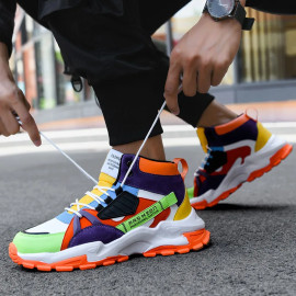 High Top Chunky Sneakers - Mens Trainers