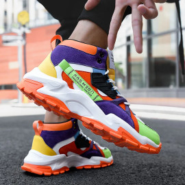 High Top Chunky Sneakers - Mens Trainers