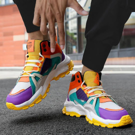 High Top Chunky Sneakers - Mens Trainers