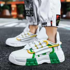 Trendy Breathable Chunky Mens Designer Sneakers