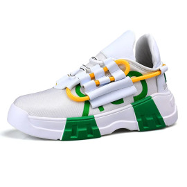 Trendy Breathable Chunky Mens Designer Sneakers