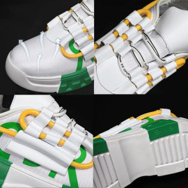 Trendy Breathable Chunky Mens Designer Sneakers