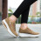 Platform Rocking Shoes - Casual Fashionable Womens Chunky Designer Sneakers