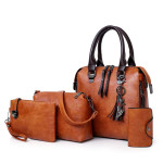 New 4pcs set High Quality Ladies Handbags 