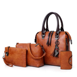 New 4pcs set High Quality Ladies Handbags 