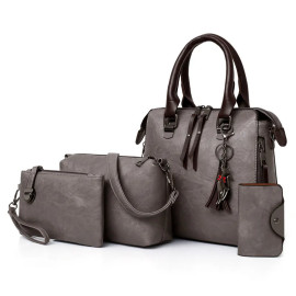 New 4pcs set High Quality Ladies Handbags 