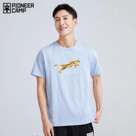Pioneer Camp Leopard T-shirts - 100% Cotton