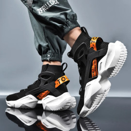 New Men High-Top Casual Sneakers