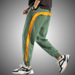 Side Striped Sweatpants Men - Brand New Loose Fit Harem Pants