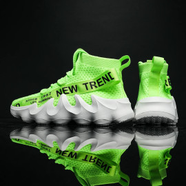 High Street Chunky Sneakers - Trendy Night Reflective Shoes