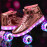 New Led Rechargeable 7 Colourful Flash 4 Wheel Roller Skates