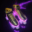 New Led Rechargeable 7 Colourful Flash 4 Wheel Roller Skates