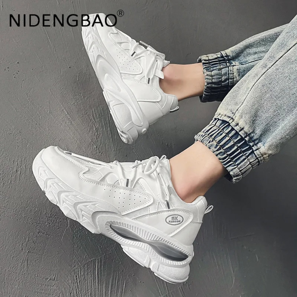 Men's Vulcanized  Platform Sneakers