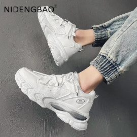 Men's Vulcanized  Platform Sneakers