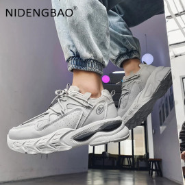 Men's Vulcanized  Platform Sneakers