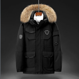 New Winter Thick Jacket (Detachable Hat)