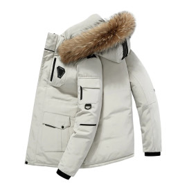New Winter Thick Jacket (Detachable Hat)