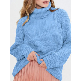 Women's Turtleneck Long Sleeve Winter Sweaters