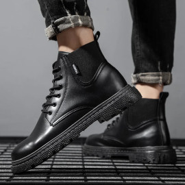 New Men Casual Leather Shoes