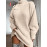Women Turtleneck Oversized Knitted Sweater Dress