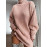 Women Turtleneck Oversized Knitted Sweater Dress