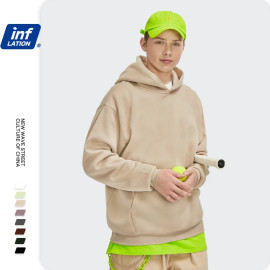 INFLATION Men's Comfy Pure Hoodies