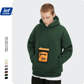 INFLATION Men's Comfy Pure Hoodies