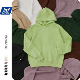 INFLATION Men's Comfy Pure Hoodies