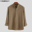 INCERUN Vintage Men Casual Shirt Long Sleeve (Cotton Linen)