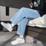 Hybskr Korean Men Straight Jeans 