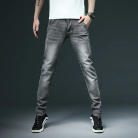Men Elastic Skinny Jeans