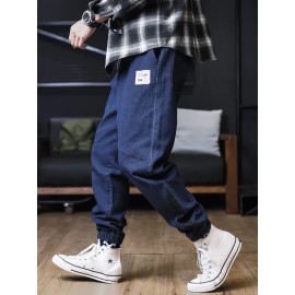 Harem Cargo Denim Jeans