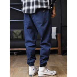 Harem Cargo Denim Jeans
