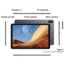 CHUWI HiPad Air 10.3 inch 1920X1200 Unisoc T618 Octa Core Processor 6GB RAM 128GB ROM Tablet Android 11 Type-C 7000mAh Battery