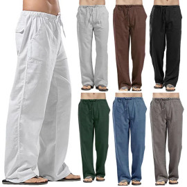 Korean Linen Oversize Trousers