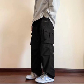 Retro High Street Casual Pants