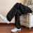Retro High Street Casual Pants
