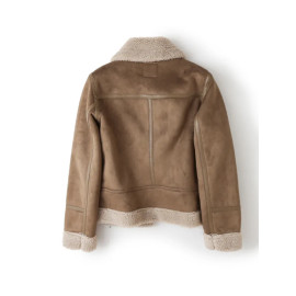 ZACK RAIN Brown Jacket For Women ( Winter Vintage)