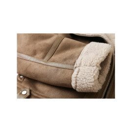 ZACK RAIN Brown Jacket For Women ( Winter Vintage)