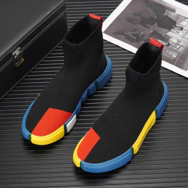 Breathable Knit Casual Sock Shoes Mixed Colors