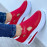 Red Sneakers Women Shoes