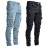 Street Elastic Jeans Men
