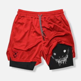 New Men's Fitness Training Skinny Shorts