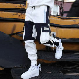 New Streetwear Men's Multi Pockets Cargo Harem Pants