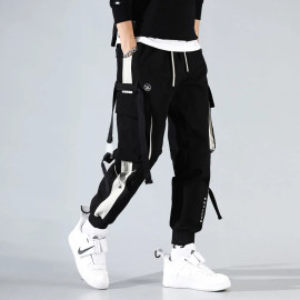 New Streetwear Men's Multi Pockets Cargo Harem Pants